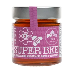 Super Bee Honey – Mjaltë Grek me Qumësht Blete dhe Ginseng