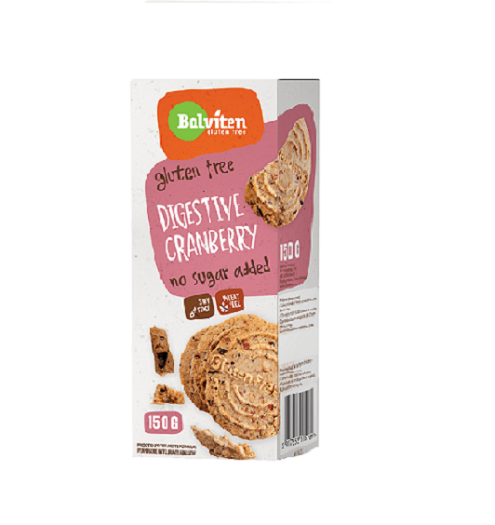 Biskota Biskota Pa Gluten Pa Sheqer me Boronice 150g - Image 1