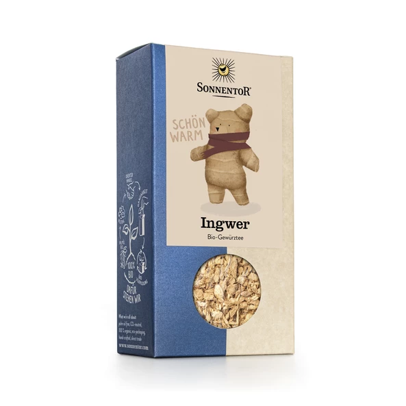 Xhinxher Copeza Bio Xhinxher Copeza Bio – Ginger Pieces Organik per Caj & Gatim - Image 1
