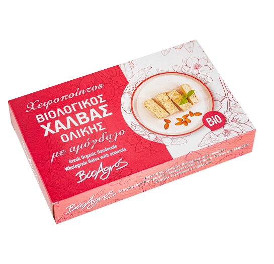 Halva Integrale me Bajame Organike 200g Halva Integrale me Bajame Organike 200g