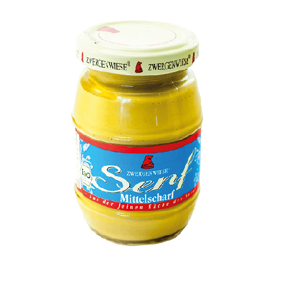 mustard pikante Mustarde Organike Pikante me Xhenxhefil 160ml - Image 1