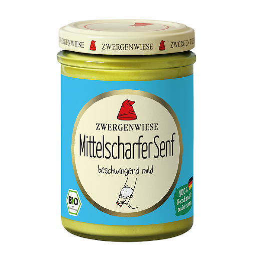 Mustarde Organike Pikante me Xhenxhefil 160ml