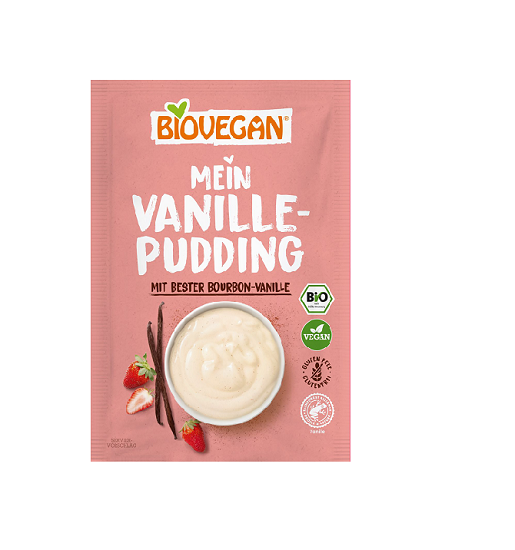 puding vanilje Puding Vanilje Bio 49g | Pa Gluten & Vegan - Image 1