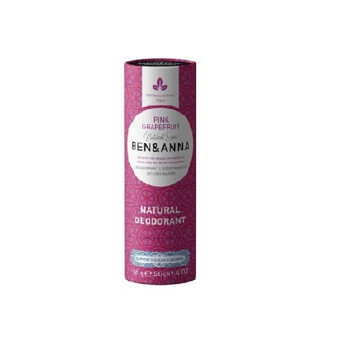 Deodorant-Stick-Pink-Grapefruit-BA-40-gr.jpg Deodorant Natyral Pink Grapefruit Ben & Anna - Image 1