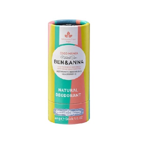 Deodorant-StickCoco-Mania-BA-40gr.jpg Deodorant Natyral Coco Mania Ben & Anna - Image 1