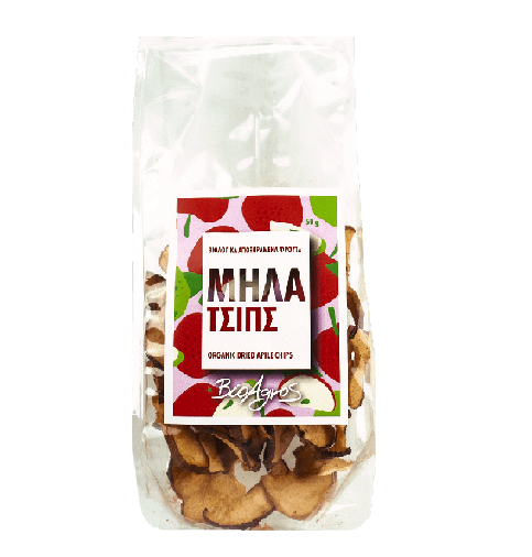 apple chips Mollë të Thara Bio 50g - Image 1