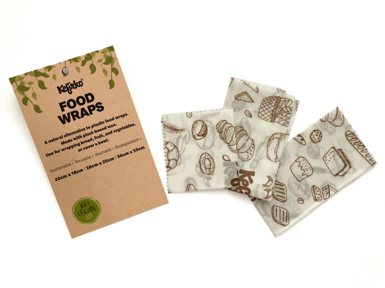 food-wrap-1-1300x975 Mbështjellëse Ushqimi Natyrale | Alternativë ndaj Plastikës - Image 1