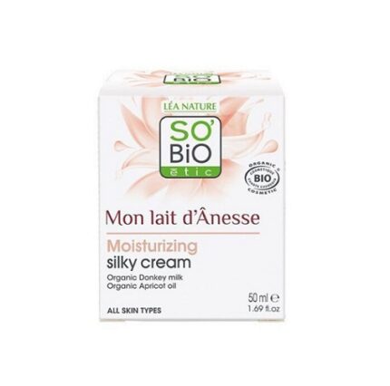 Krem Hidratues me Qumësht Gomare Bio SO'BiO Étic 50ml