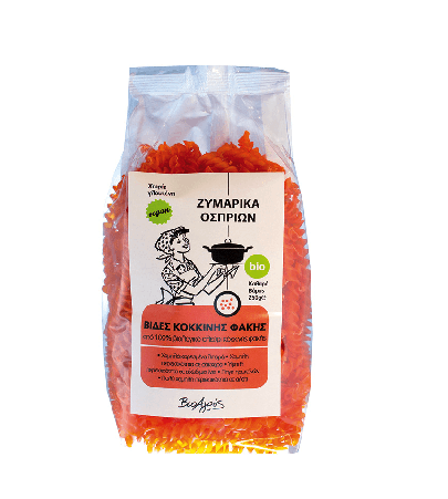 Fusilli Bio pa Gluten me Thjerrëza të Kuqe 250g