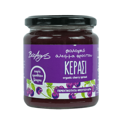 Reçel Qershie pa Sheqer të Shtuar 320g Bioagros