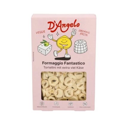 Tortellini me Djathë Bio 250g D'Angelo