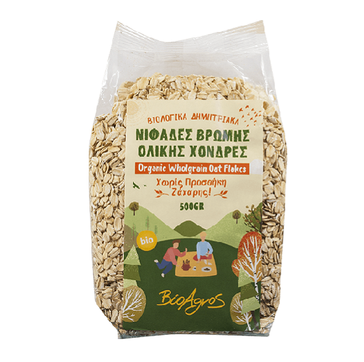 Wholegrain Big Oat Thekon Tërshëre Integrale Bio 500g | Bioagros - Image 1