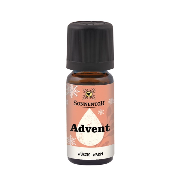 Vaj Esencial Advent Bio me portokall, karafil dhe vanilje