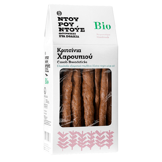 carob breadsticks Shkopinj me Karob Bio 150g - Image 1