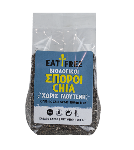 Chia Bio pa Gluten 250g – fara chia organike pa gluten
