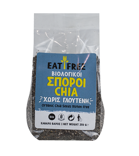 Chia Bio pa Gluten 250g – fara chia organike pa gluten