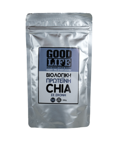 Proteinë Chia Bio 200g është një proteinë bimore organike e përftuar nga farat chia. E pasur me proteina, fibra dhe Omega-3, ideale për smoothie, kos, shake dhe receta të shëndetshme. Produkt bio, organik, vegan, natyral dhe pa kimikate.