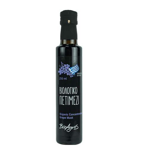 Shurup Rrushi Bio 250ml Shurup Rrushi Bio 250ml – ëmbëlsues natyral nga mushti i rrushit organik