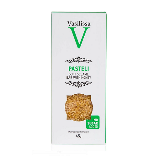 susam i karamelizuaar Pasteli me Susam dhe Mjaltë 45g | Pa Gluten - Image 1
