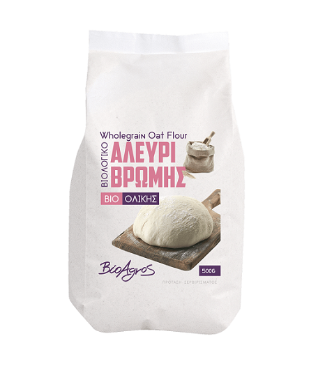 Miell Tërshëre Bio 500g – Bioagros Miell Tërshëre Bio Bioagros 500g